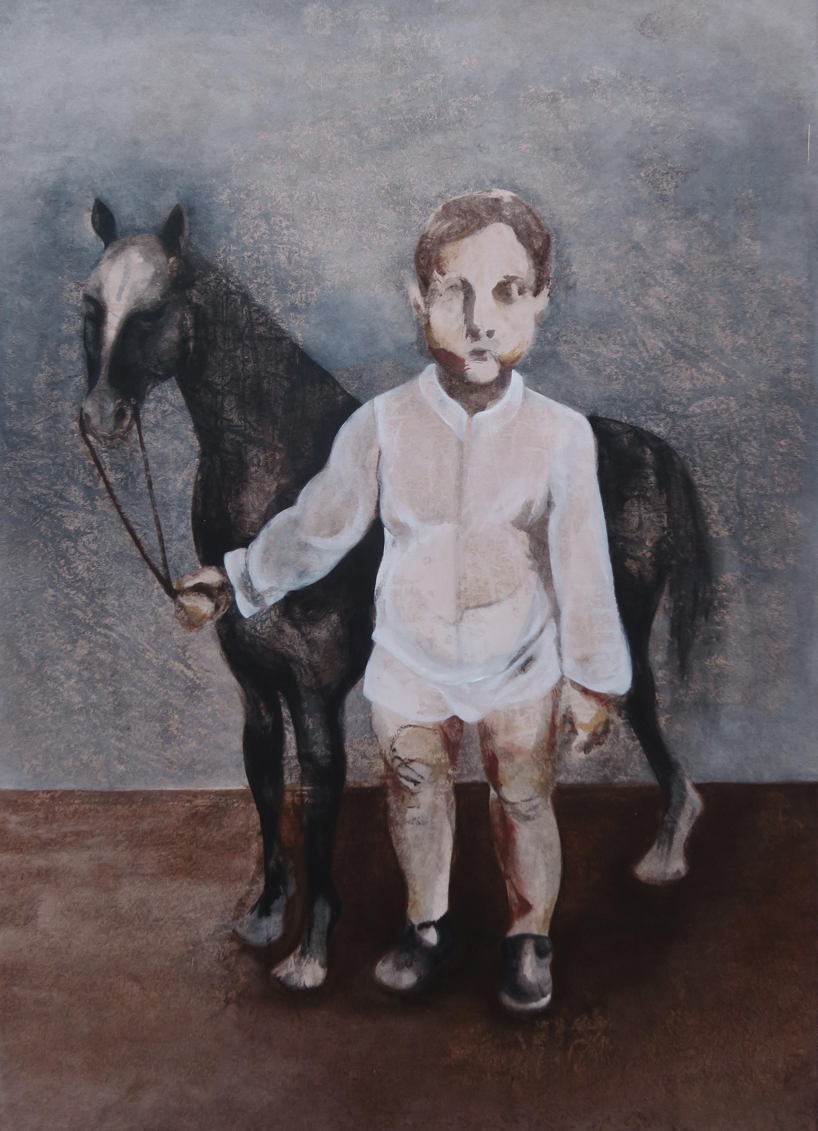 cheval de bois enfant